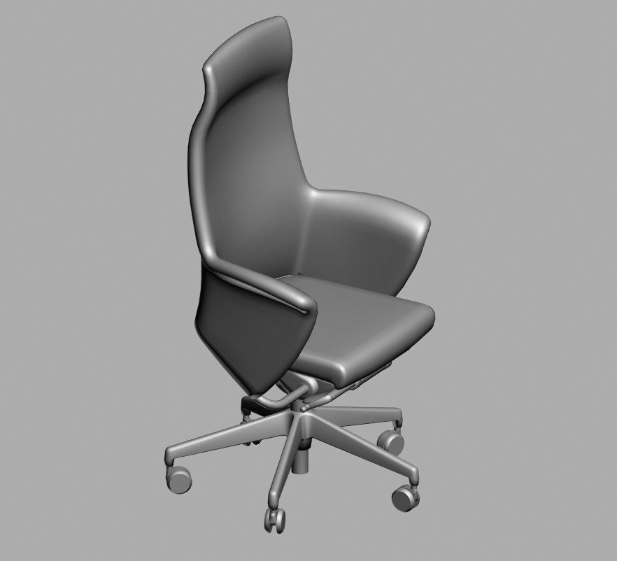 office chair 51 3D model_40