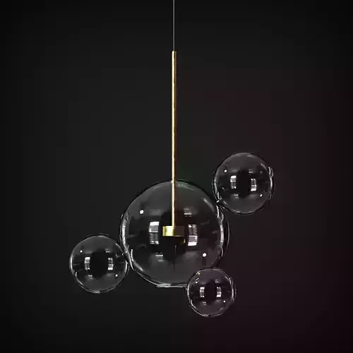 Suspension light Giopato Coombes Bolle bls 4 Lamp