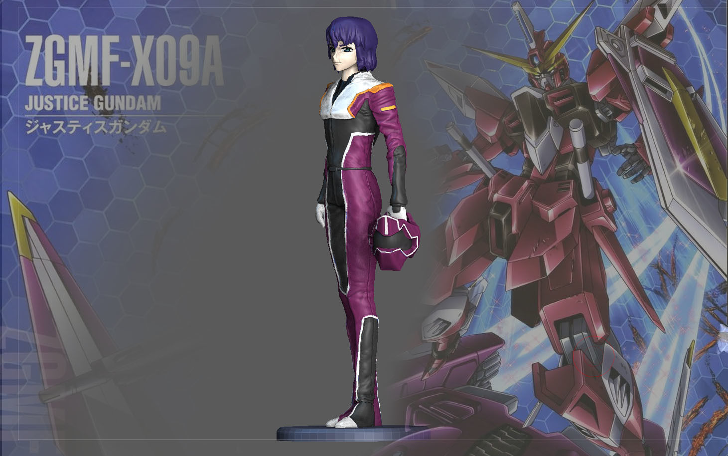 ASURAN ZARA 3D PRINT GUNDAM SEED DESTINY ANIME ANIMATION 3D print model_2