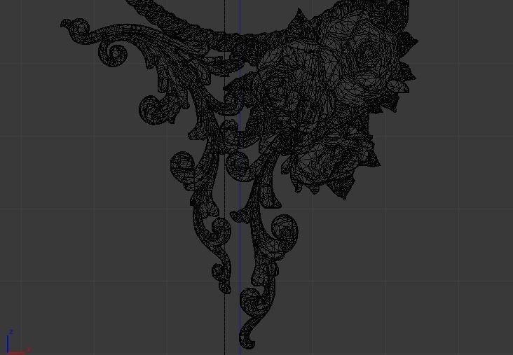 Classic decor ornament v-3D model18 3D print model_4