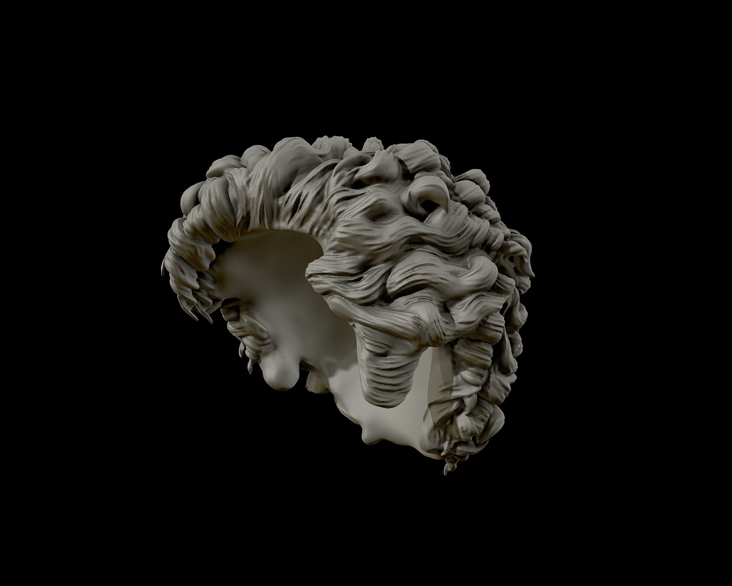 Hairstyle 08 3D print model_13