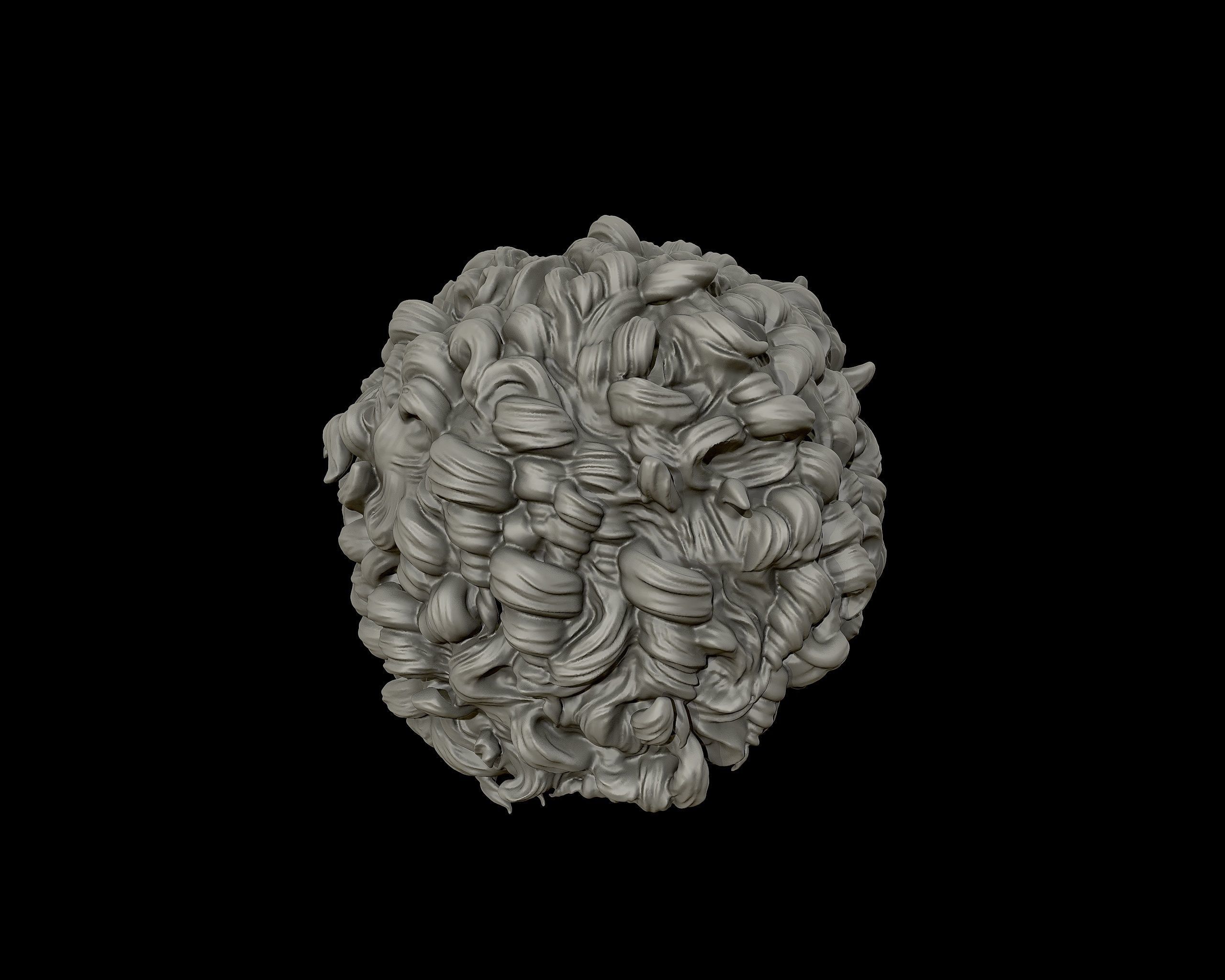 Hairstyle 08 3D print model_16