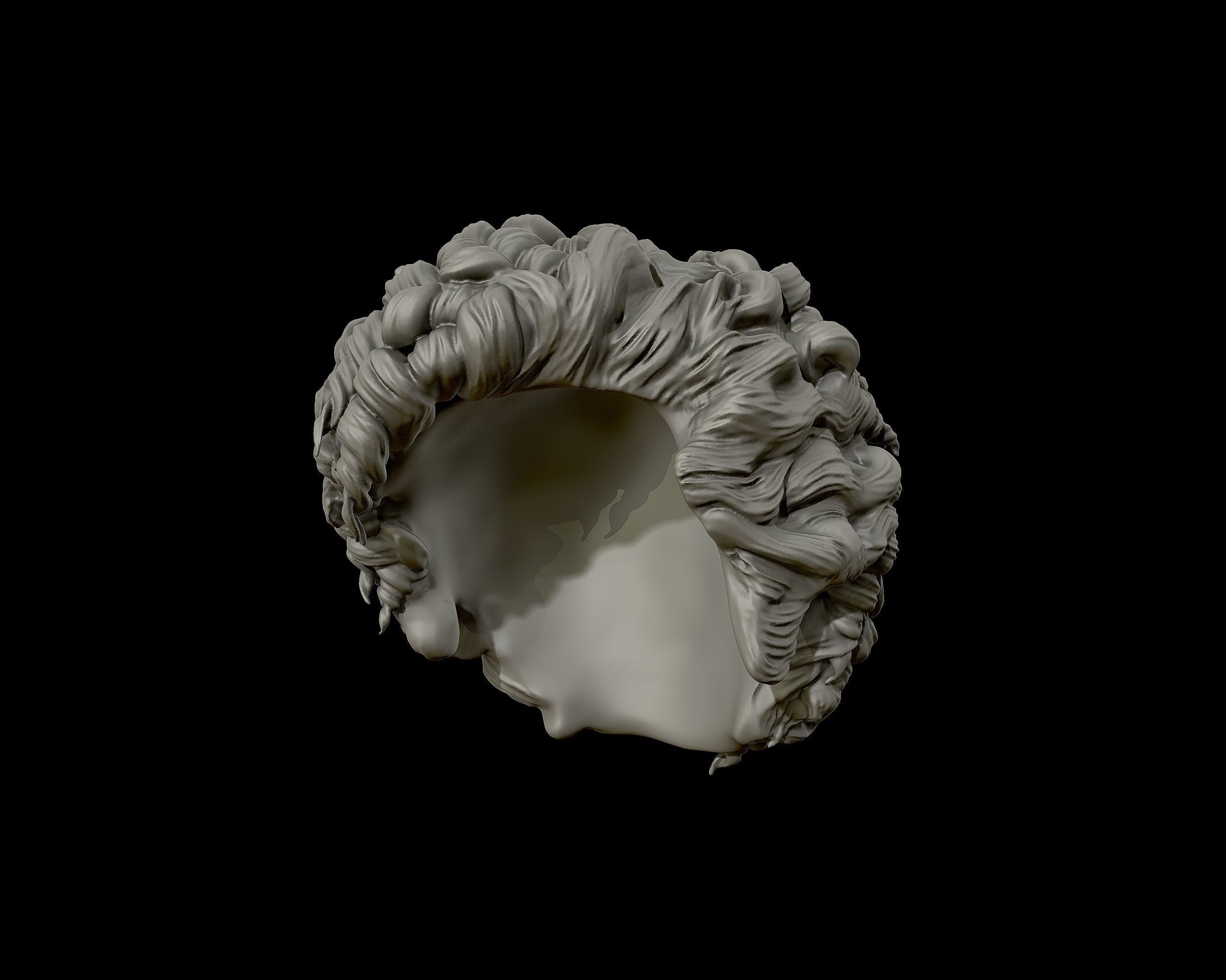 Hairstyle 08 3D print model_11
