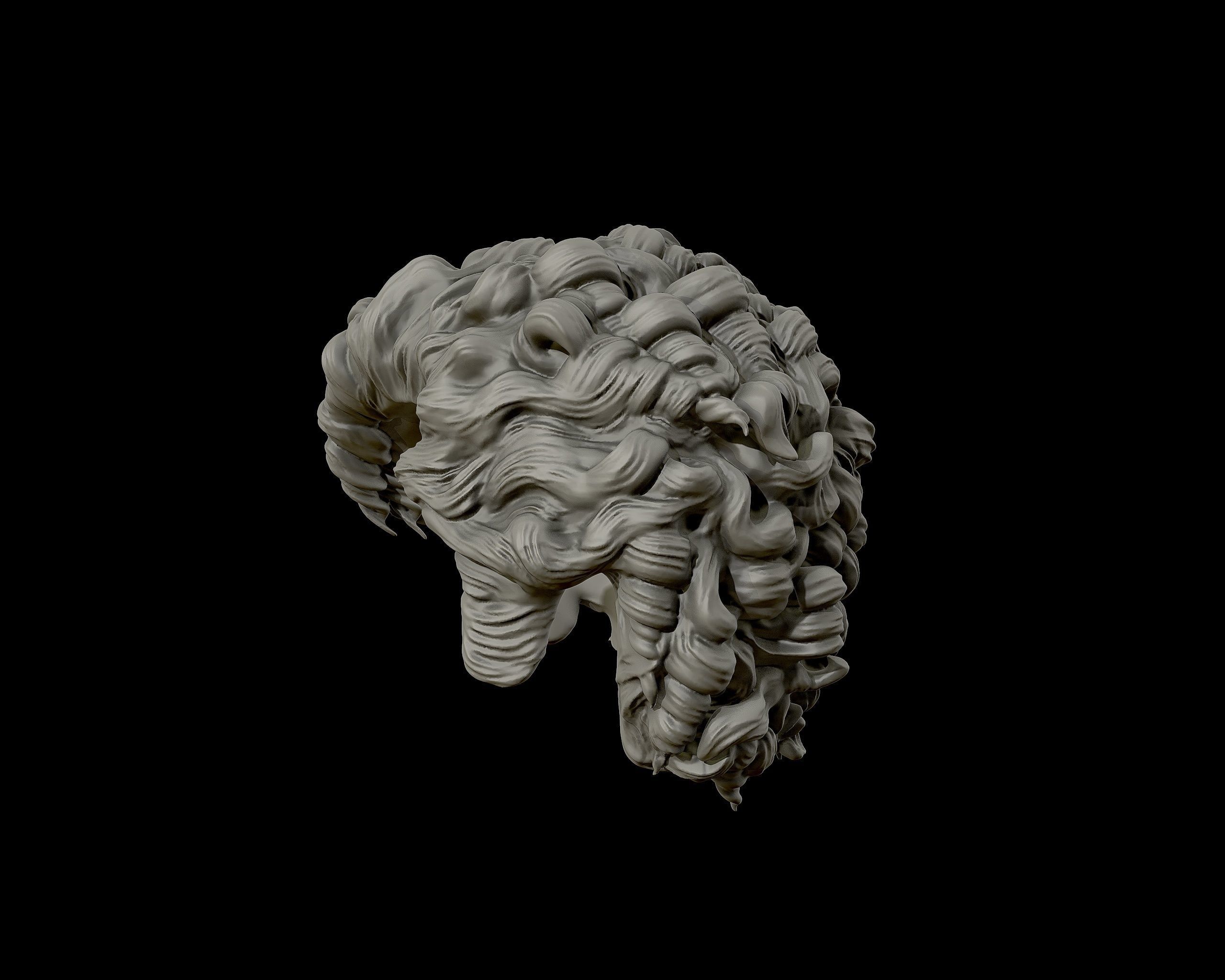 Hairstyle 08 3D print model_14