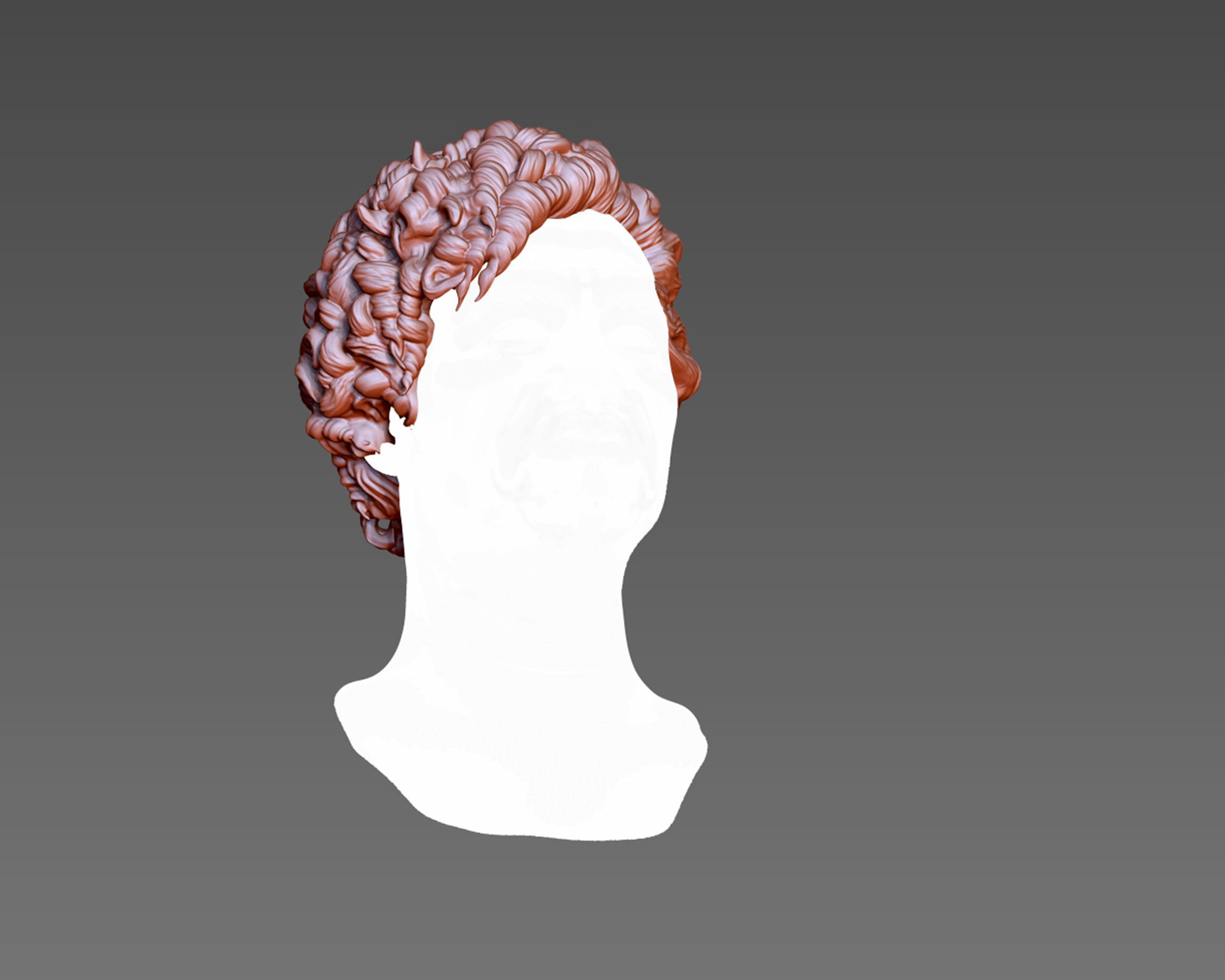 Hairstyle 08 3D print model_8