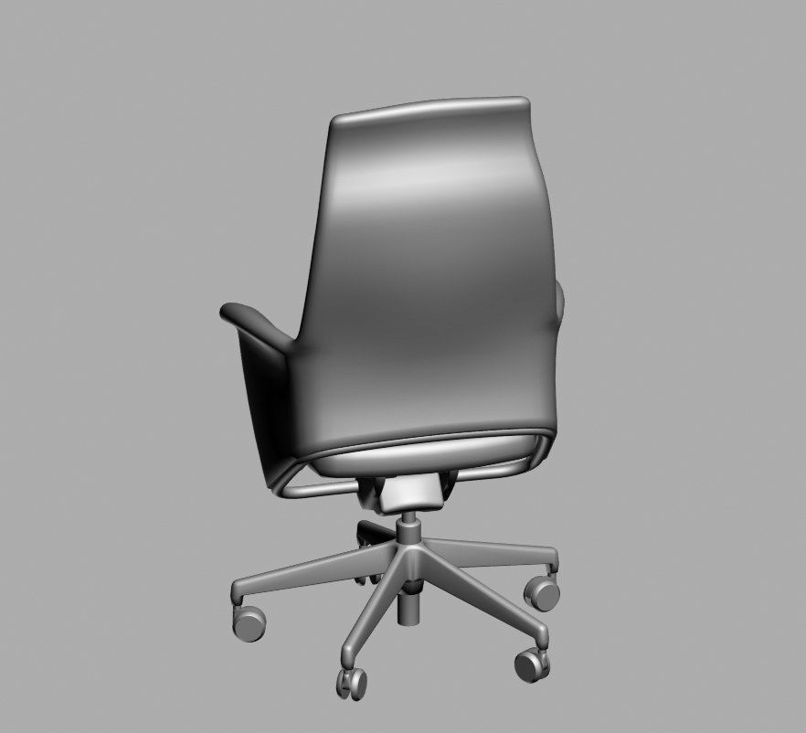 office chair 55 3D model_25