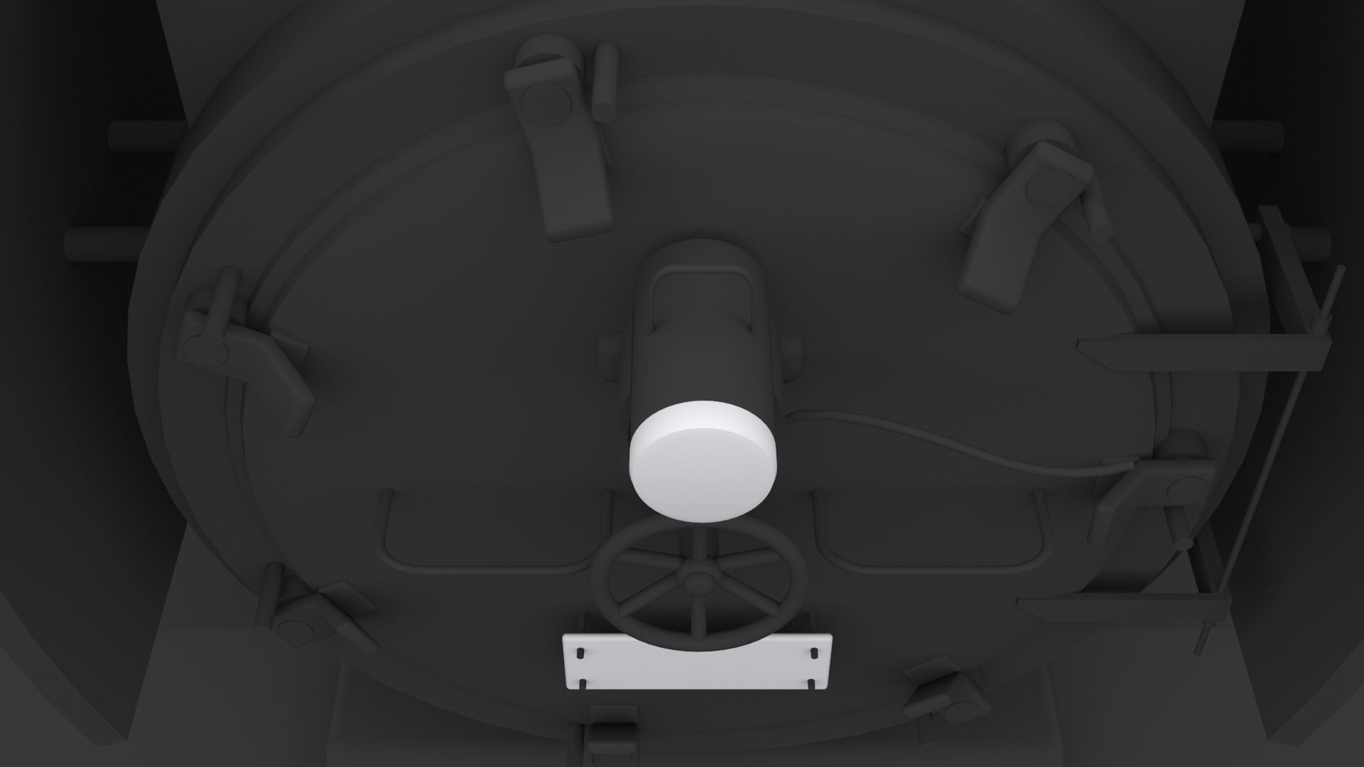 Train Engine Free 3D model_3