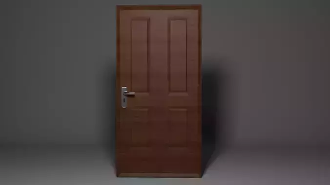 Wooden door
