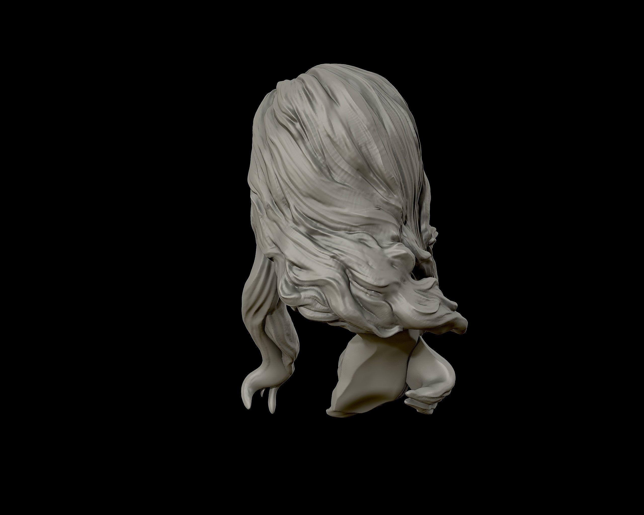 Hairstyle 09 3D print model_15