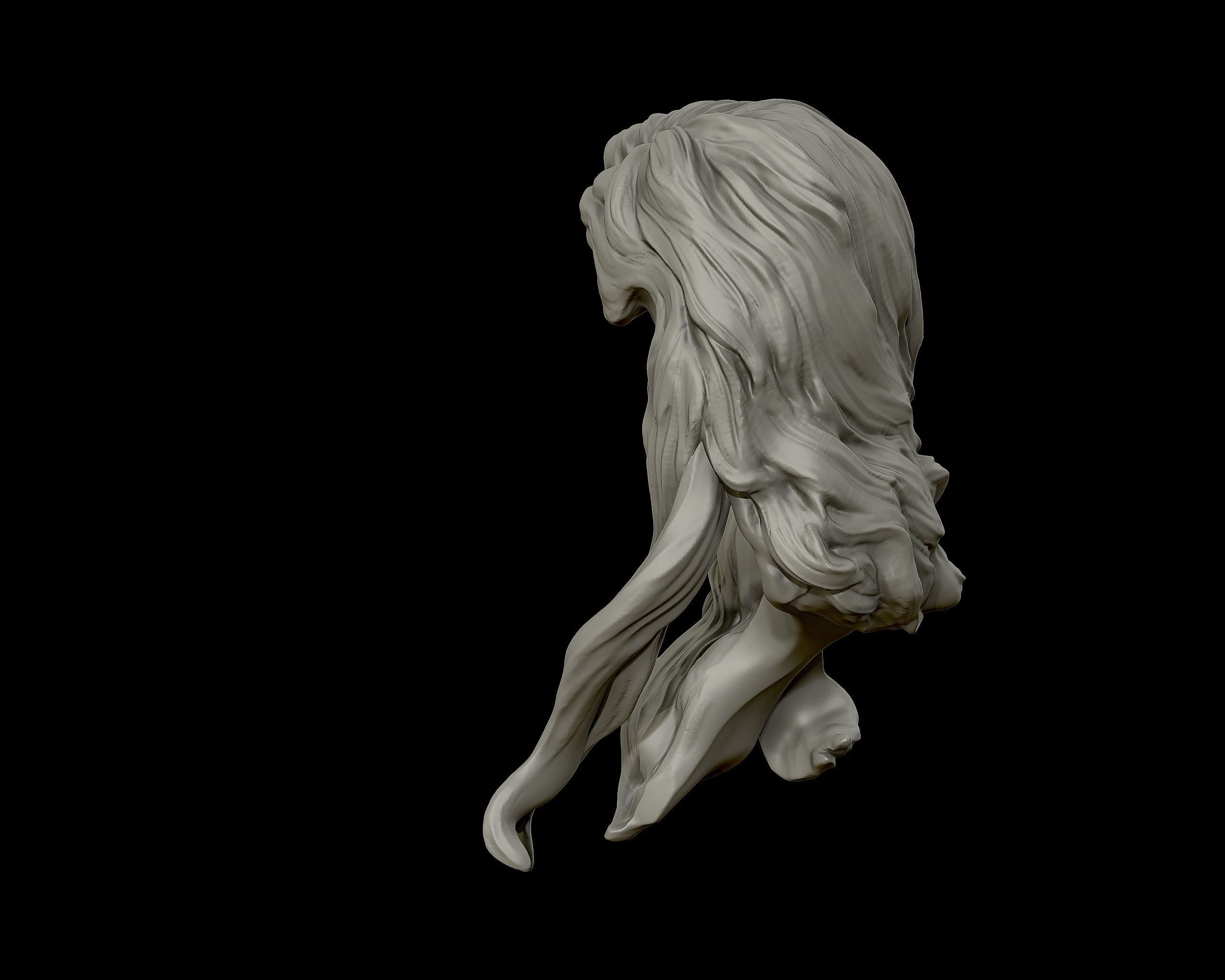 Hairstyle 09 3D print model_14