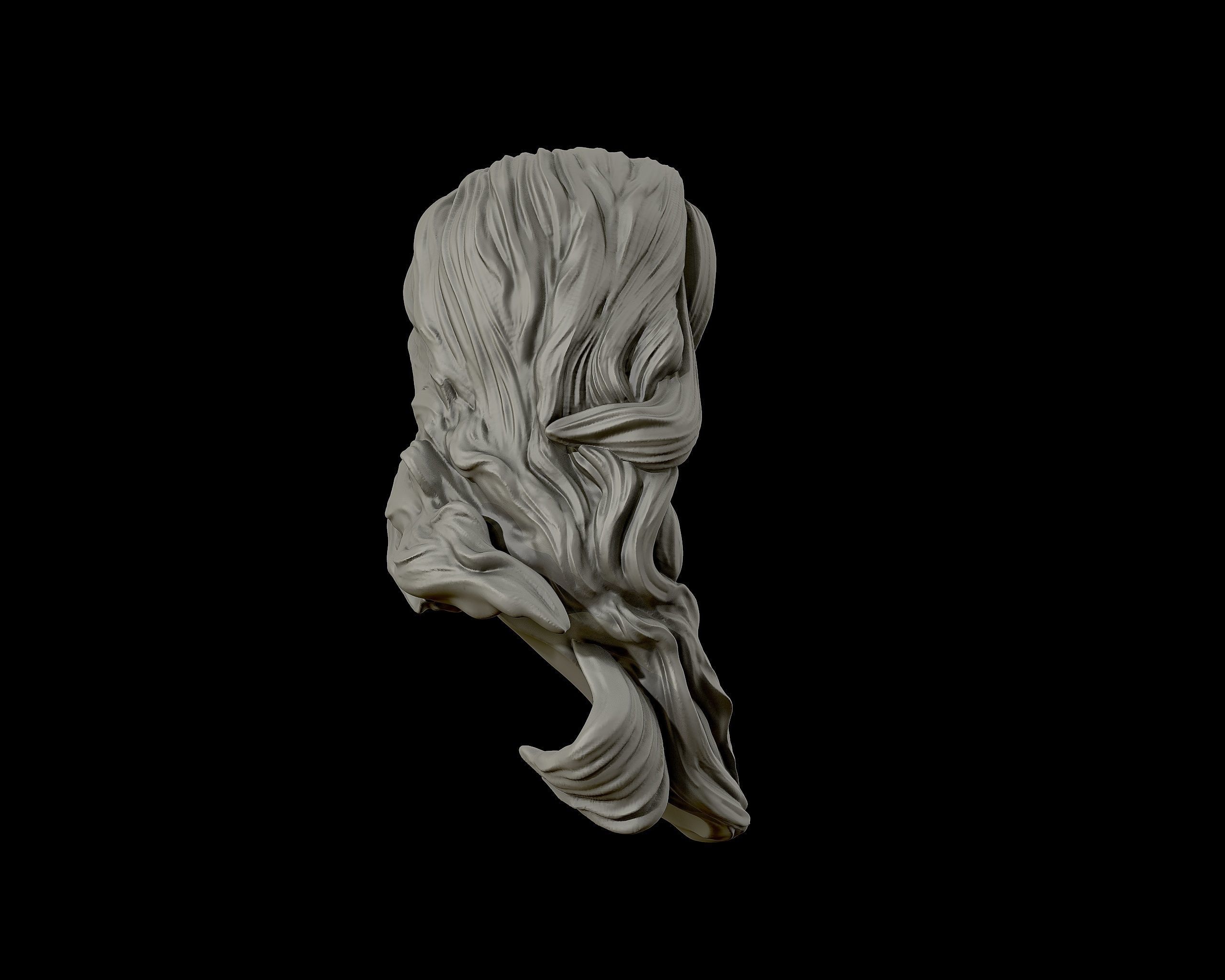 Hairstyle 09 3D print model_17
