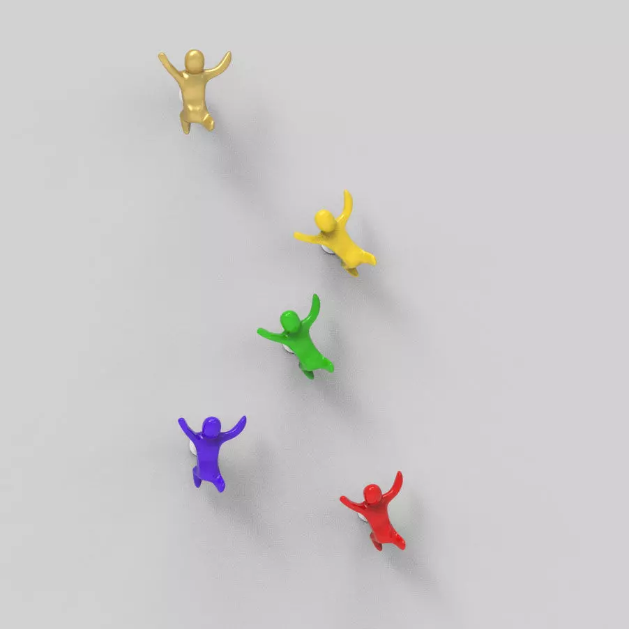 Spider doorman coat hanger 3D print model_0