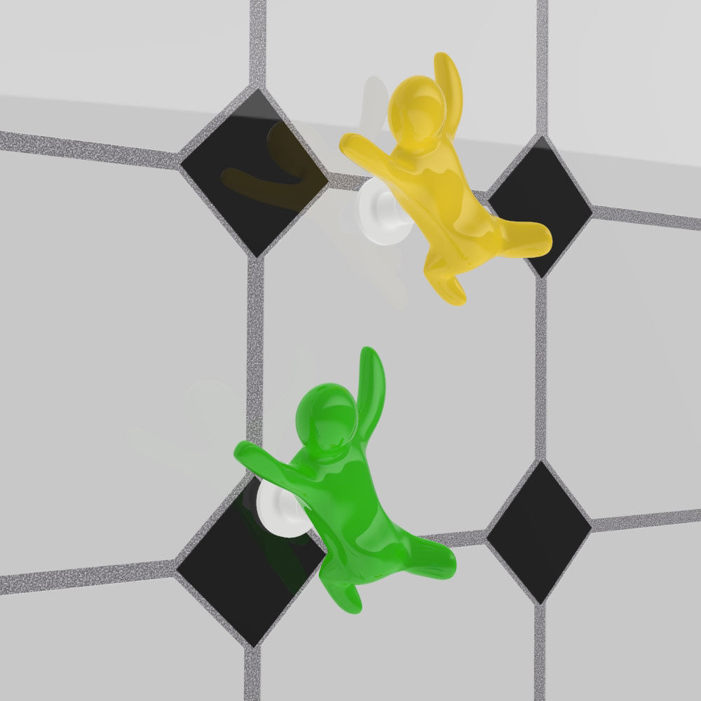 Spider doorman coat hanger 3D print model_3