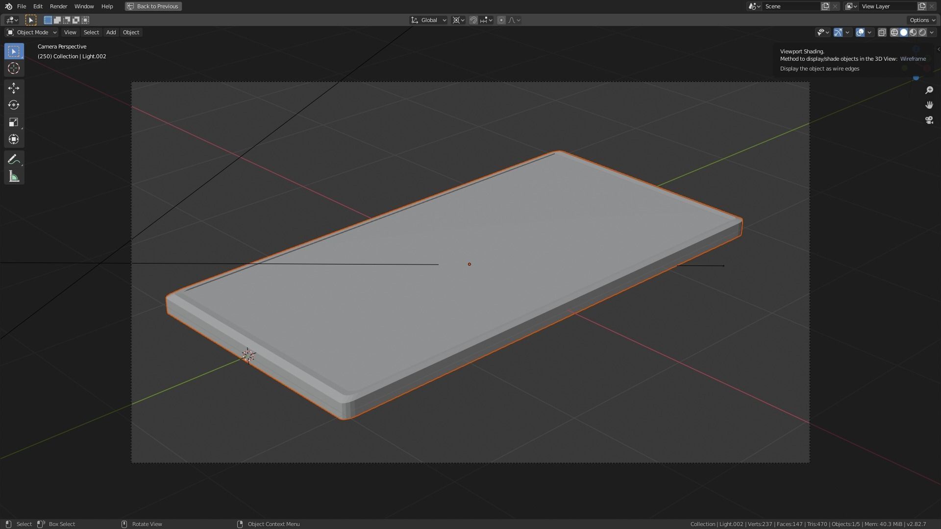 lowpoly phone smartphone 3D model_7
