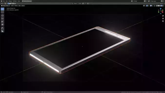 lowpoly phone smartphone