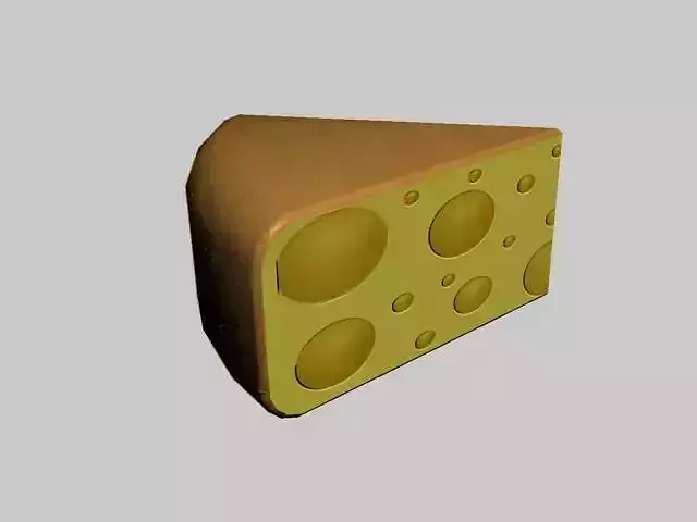 cheese piece of