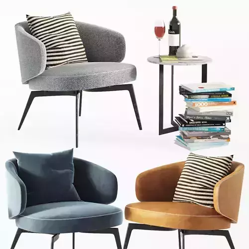 Lema Bice Armchair 3D model