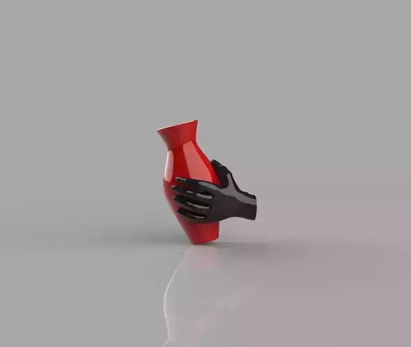vase for wall 3D print model