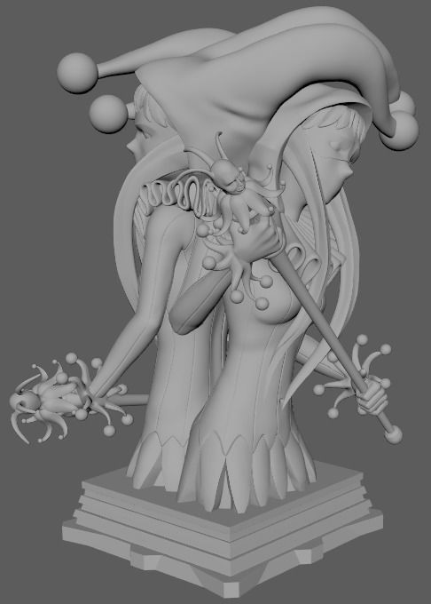 Fate GrandOrder Alter Ego Class Chess Piece 3D print model_12