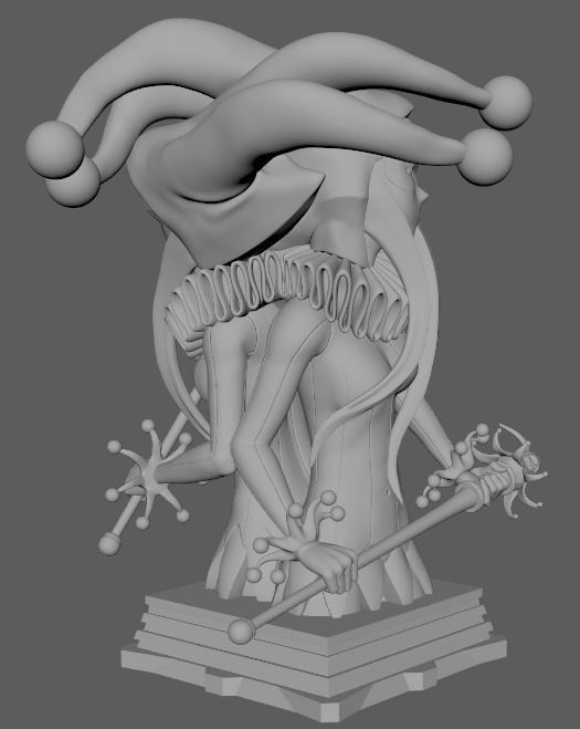 Fate GrandOrder Alter Ego Class Chess Piece 3D print model_8