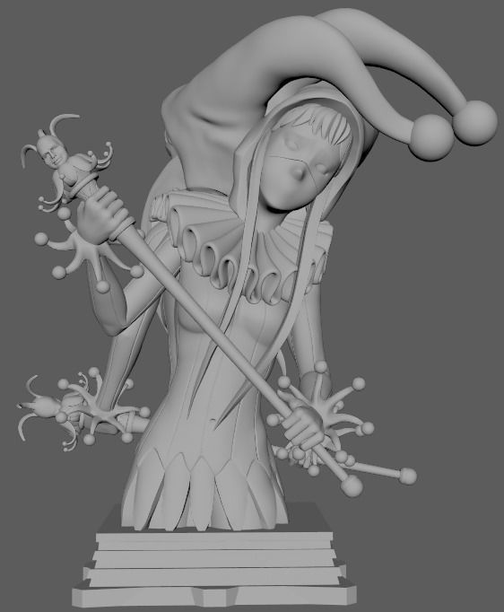 Fate GrandOrder Alter Ego Class Chess Piece 3D print model_5