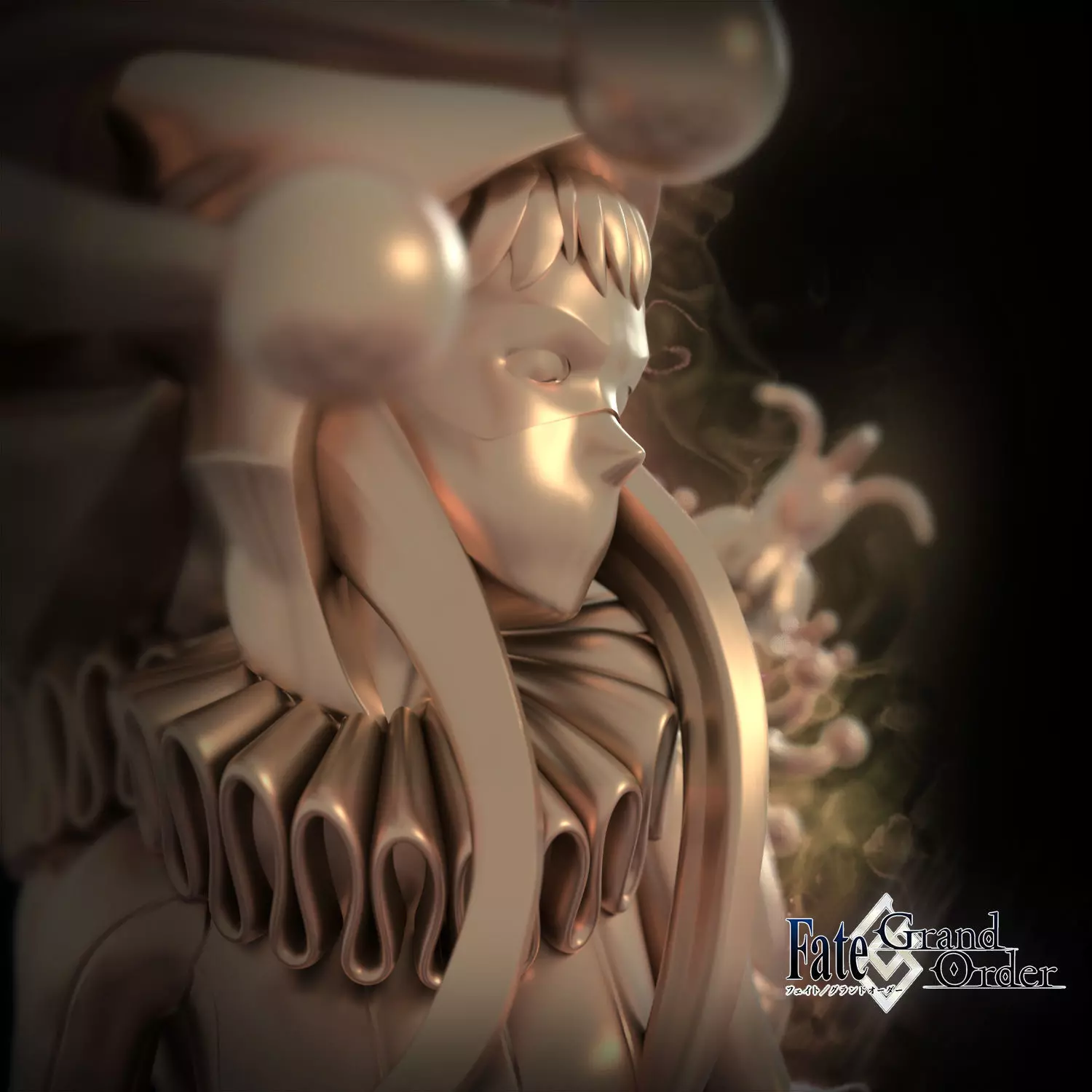 Fate GrandOrder Alter Ego Class Chess Piece 3D print model_0