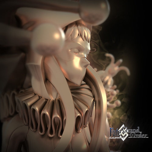 Fate GrandOrder Alter Ego Class Chess Piece 3D print model