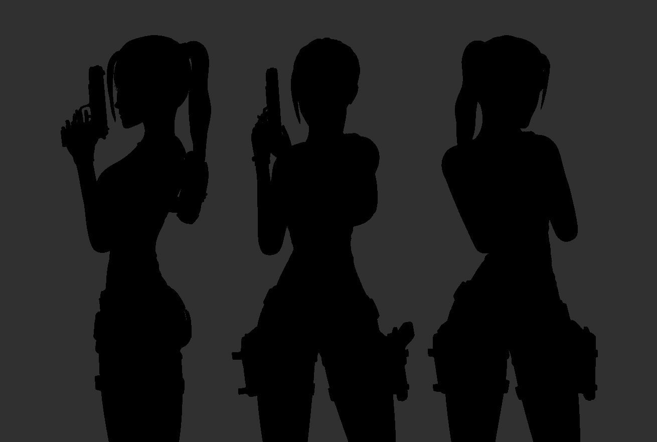 Lara Croft Tomb Raider 3D print ready 3D print model_7