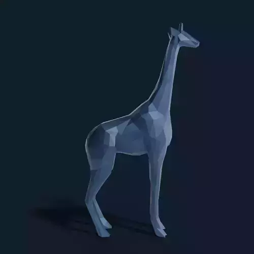 Low Poly Giraffe