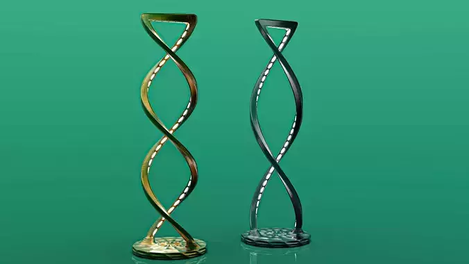 stm-d floor light 008 3D model