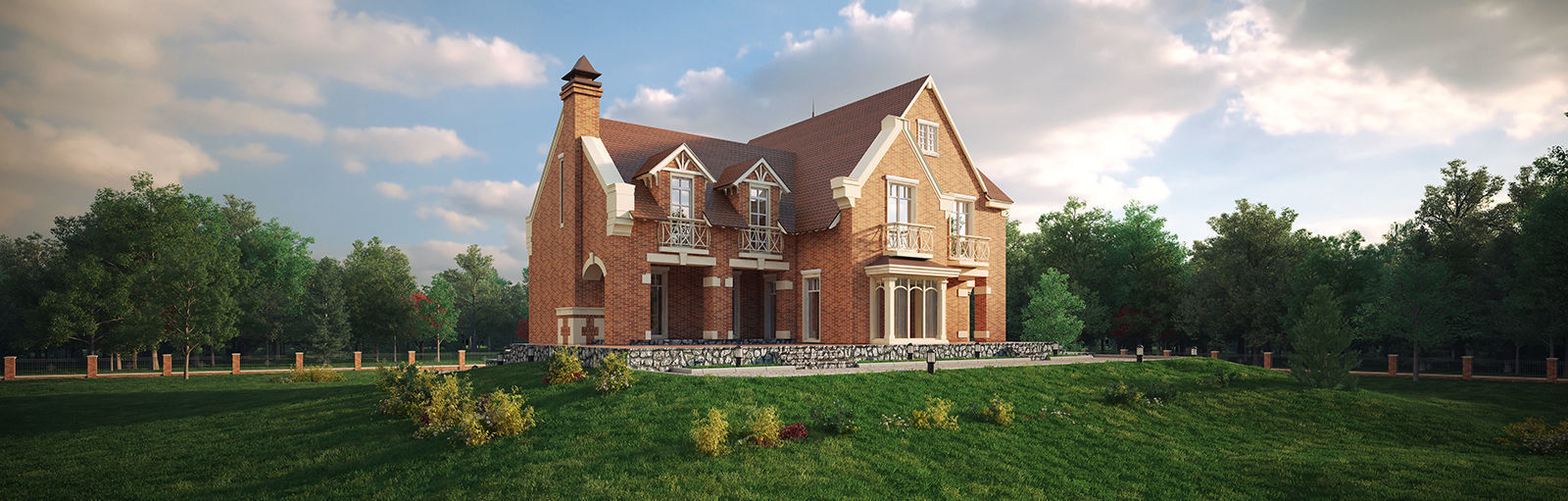 Private house 3D model_2
