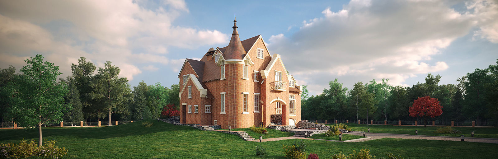 Private house 3D model_1