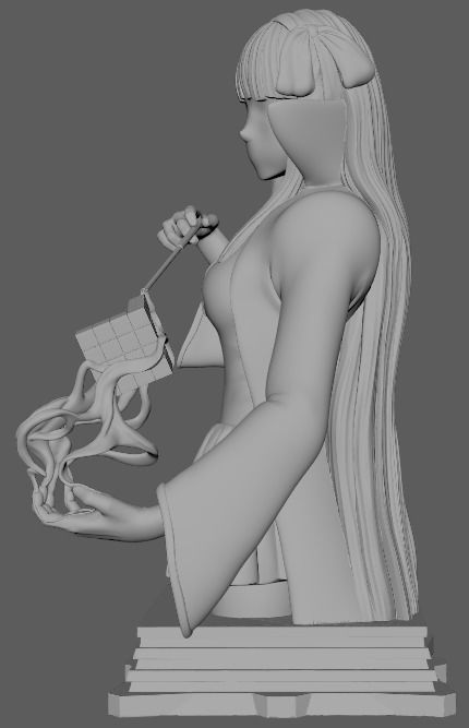 Fate GrandOrder Moon Cancer Class Chess Piece 3D print model_5