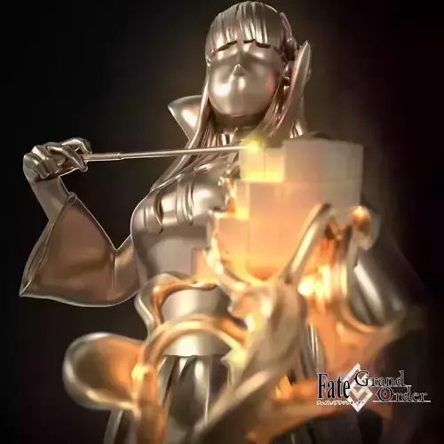 Fate GrandOrder Moon Cancer Class Chess Piece 3D print model