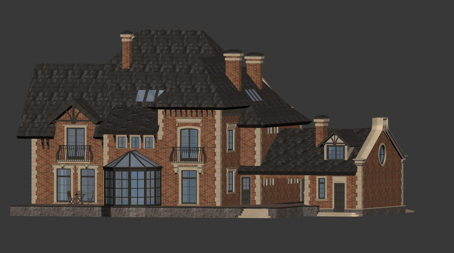 Private house 3D model_9