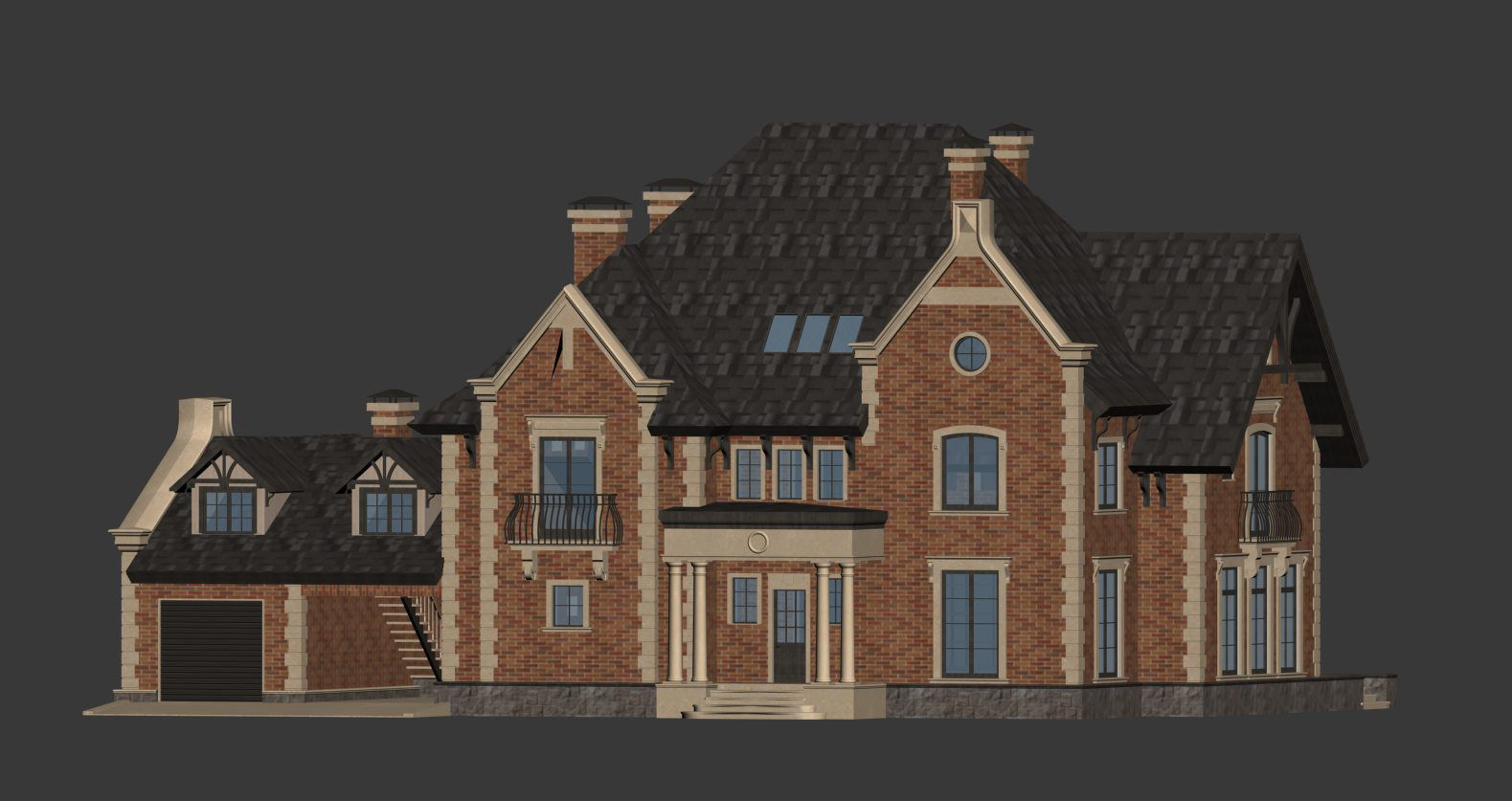 Private house 3D model_8