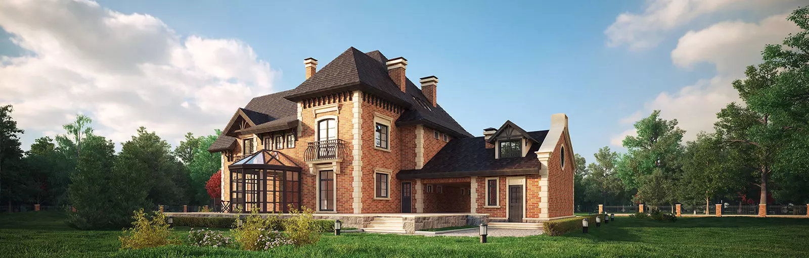 Private house 3D model_0