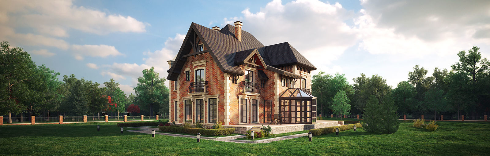 Private house 3D model_1