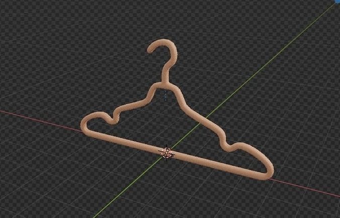 3D Model Clothes Hanger 3D model