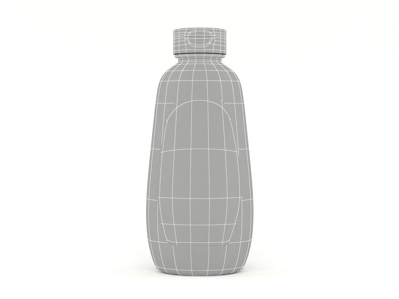 Great Value Organic Dijon Mustard 3D model_8