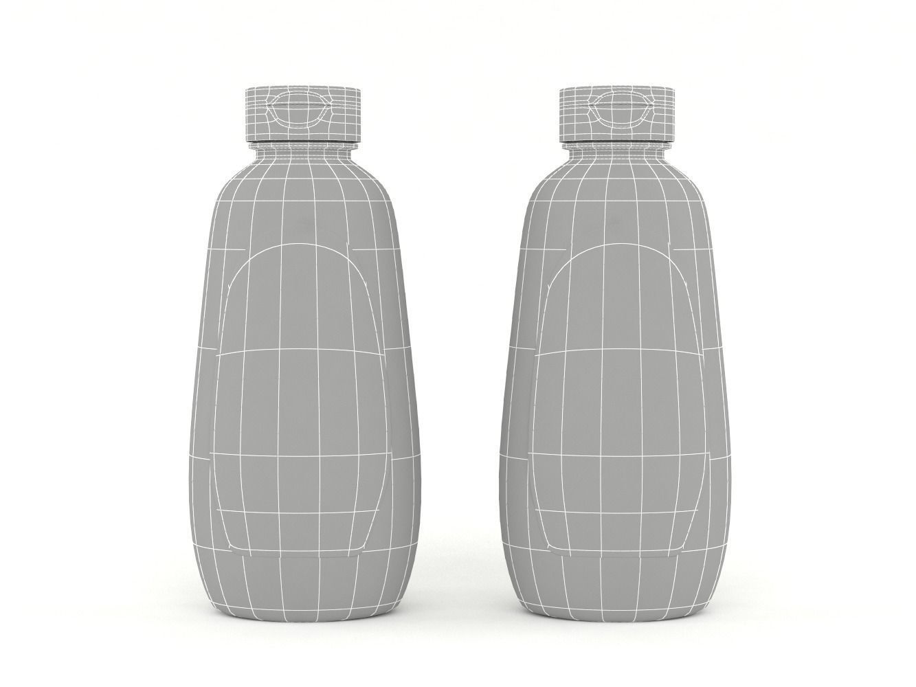 Great Value Organic Dijon Mustard 3D model_7