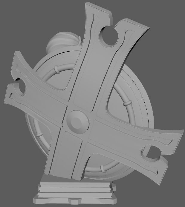 Fate GrandOrder Shielder Class Chess Piece 3D print model_11