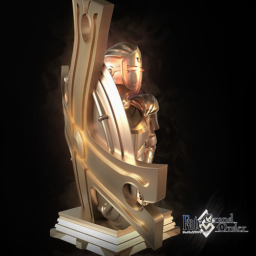 Fate GrandOrder Shielder Class Chess Piece 3D print model