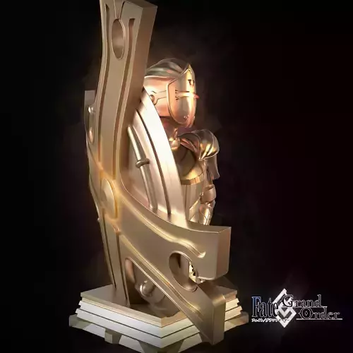 Fate GrandOrder Shielder Class Chess Piece 3D print model