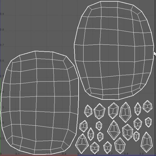 Leaf pillow 3D model_3