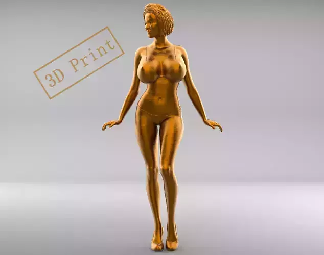Pose N3 Attractive woman 3d print Model 3D print model