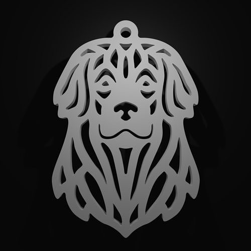 Leoberg pendant 3D print model