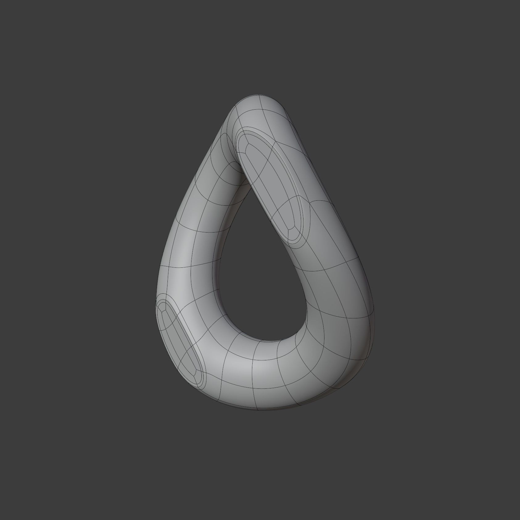 Chain Necklace 3D model_12