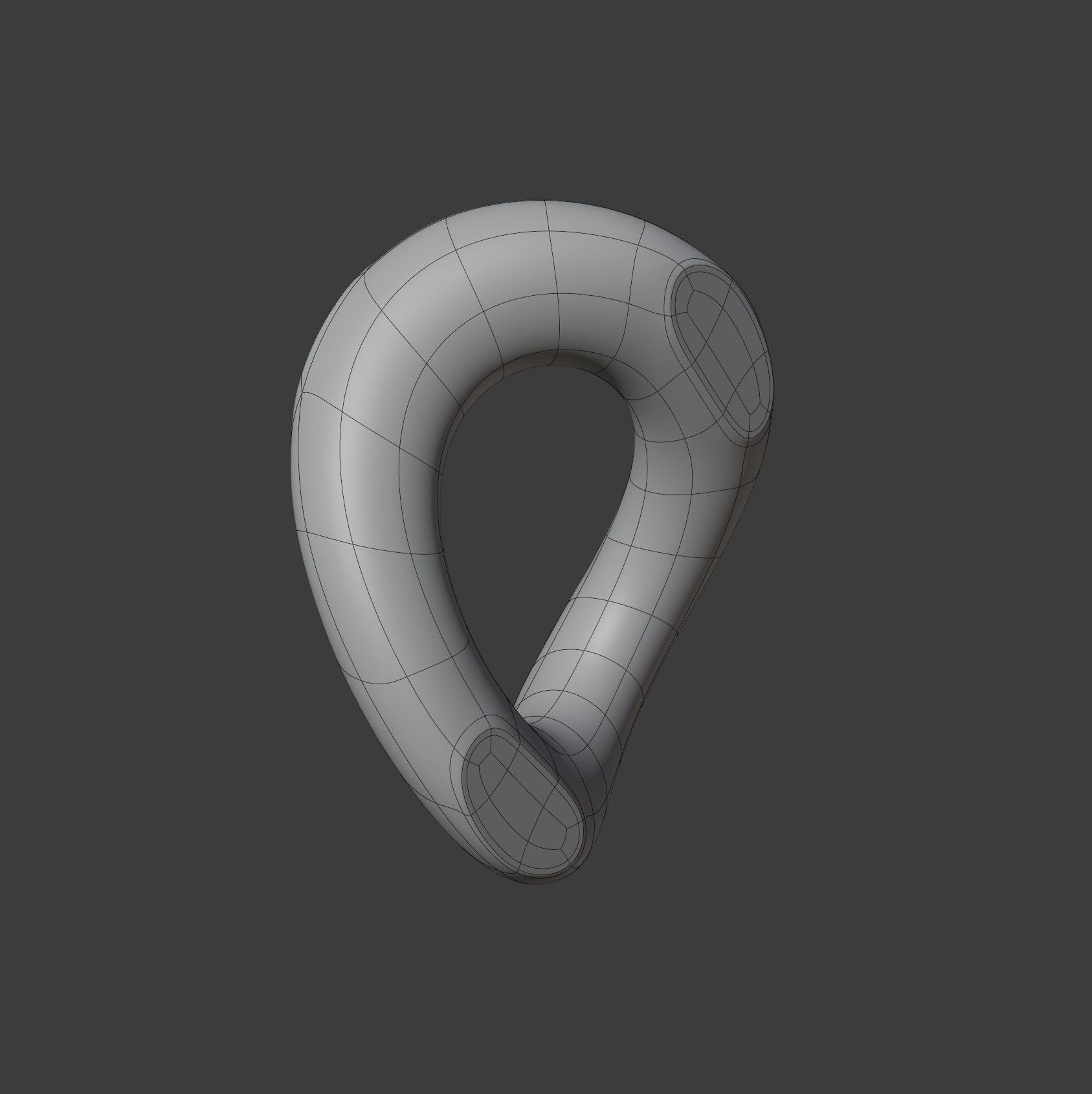 Chain Necklace 3D model_15