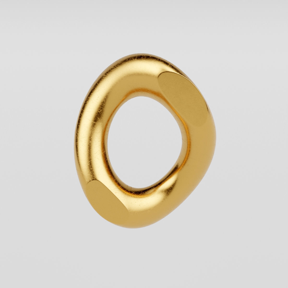 Chain Necklace 3D model_6